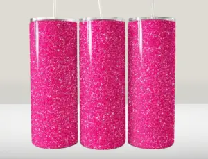 glitter tumbler