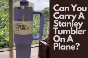 Can You Carry A Stanley Tumbler On A Plane?