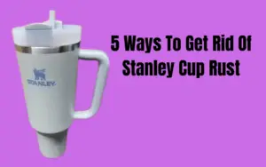 A quide to get rid of Stanley cup rust