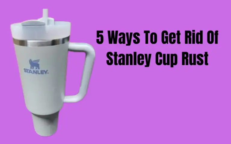 A quide to get rid of Stanley cup rust