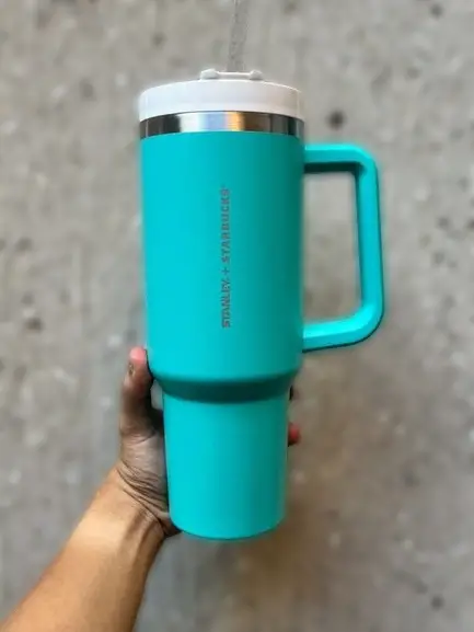 Tiffany Blue Starbucks x Stanley Quencher